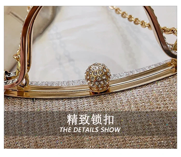 Luxury Vintage Chain Shoulder Bag — Elegant Satchel