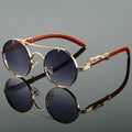 Lumière Round Sunglasses — Double Bridge UV400 Gradient