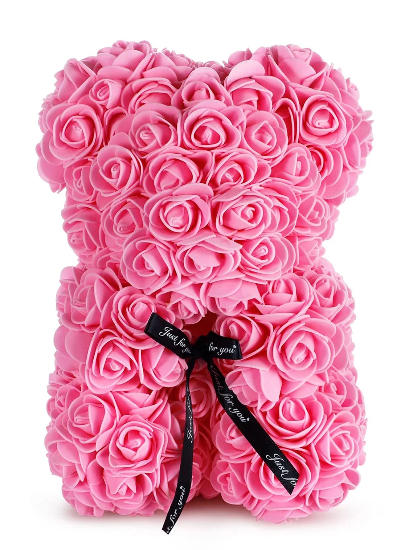 Noir Rose Bear — Eternal Bloom Keepsake