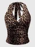 Noir Leopard Lace Cami