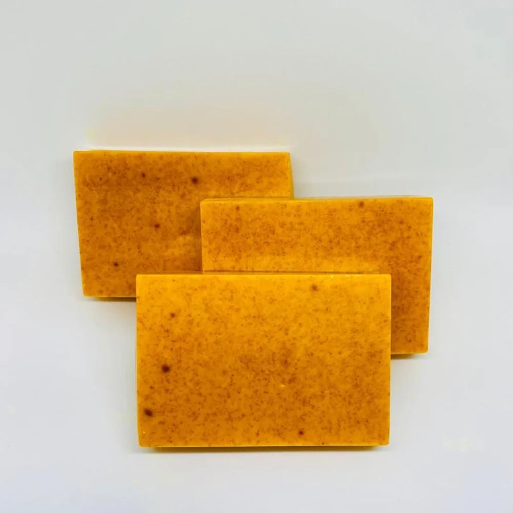Golden Glow Turmeric & Kojic Acid Soap — Handcrafted Brightening Bar