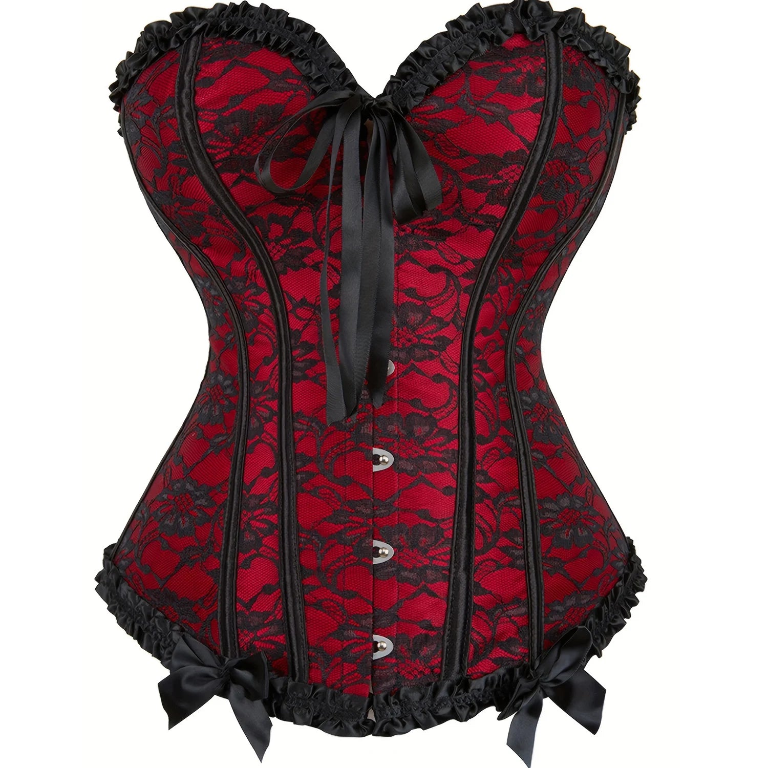 Noir Overbust Corset Top
