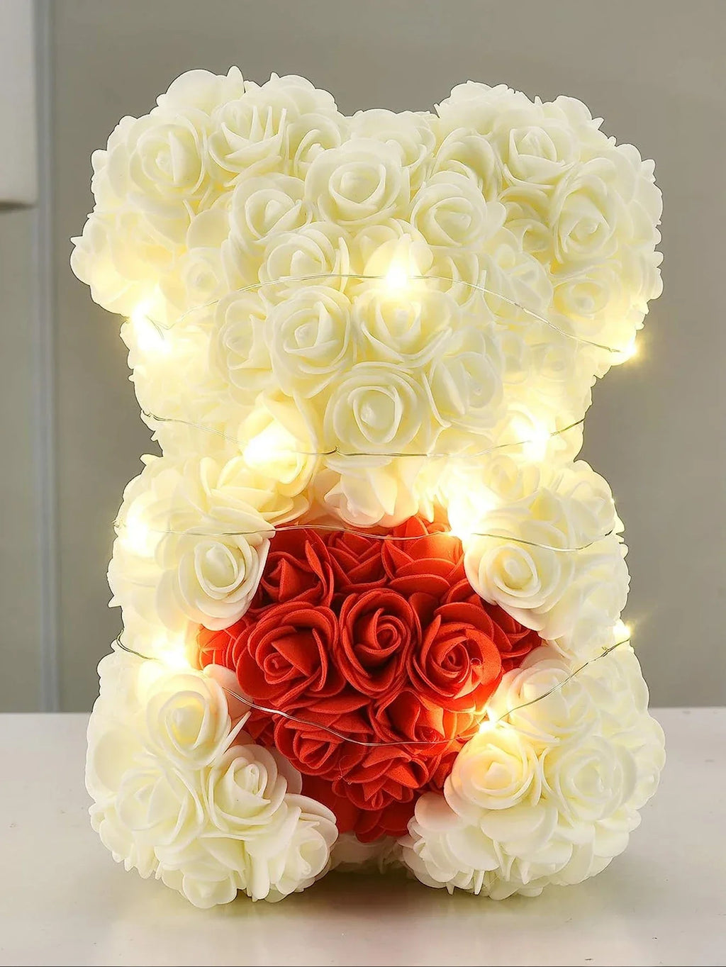 Noir Rose Bear — Eternal Bloom Keepsake