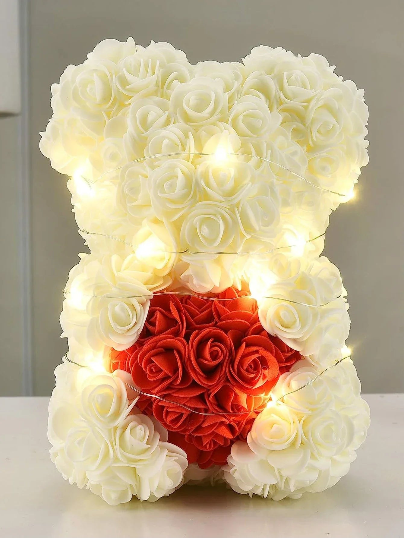 Noir Rose Bear — Eternal Bloom Keepsake
