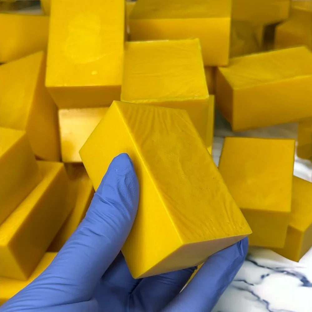 Golden Glow Turmeric & Kojic Acid Soap — Handcrafted Brightening Bar