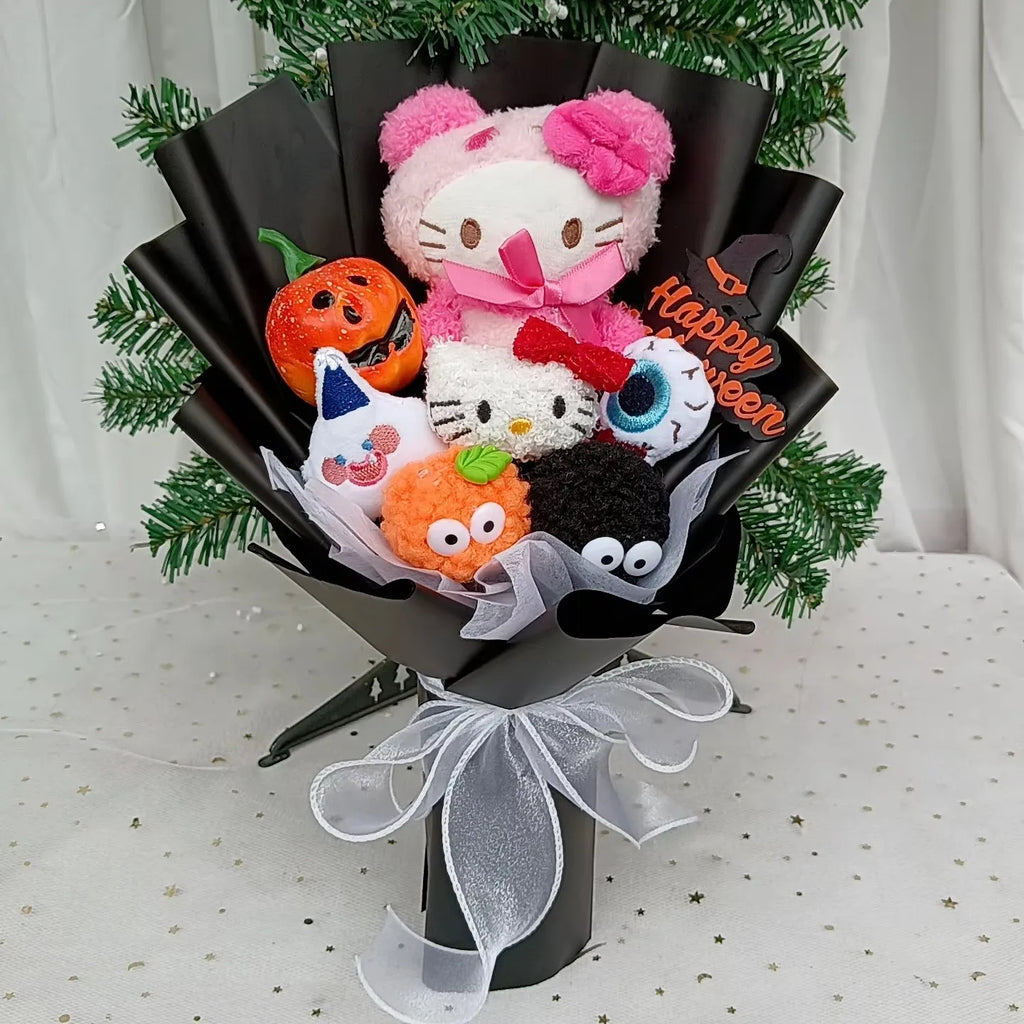 Hello Kitty Plush Rose Bouquet — Kawaii Gift Collection