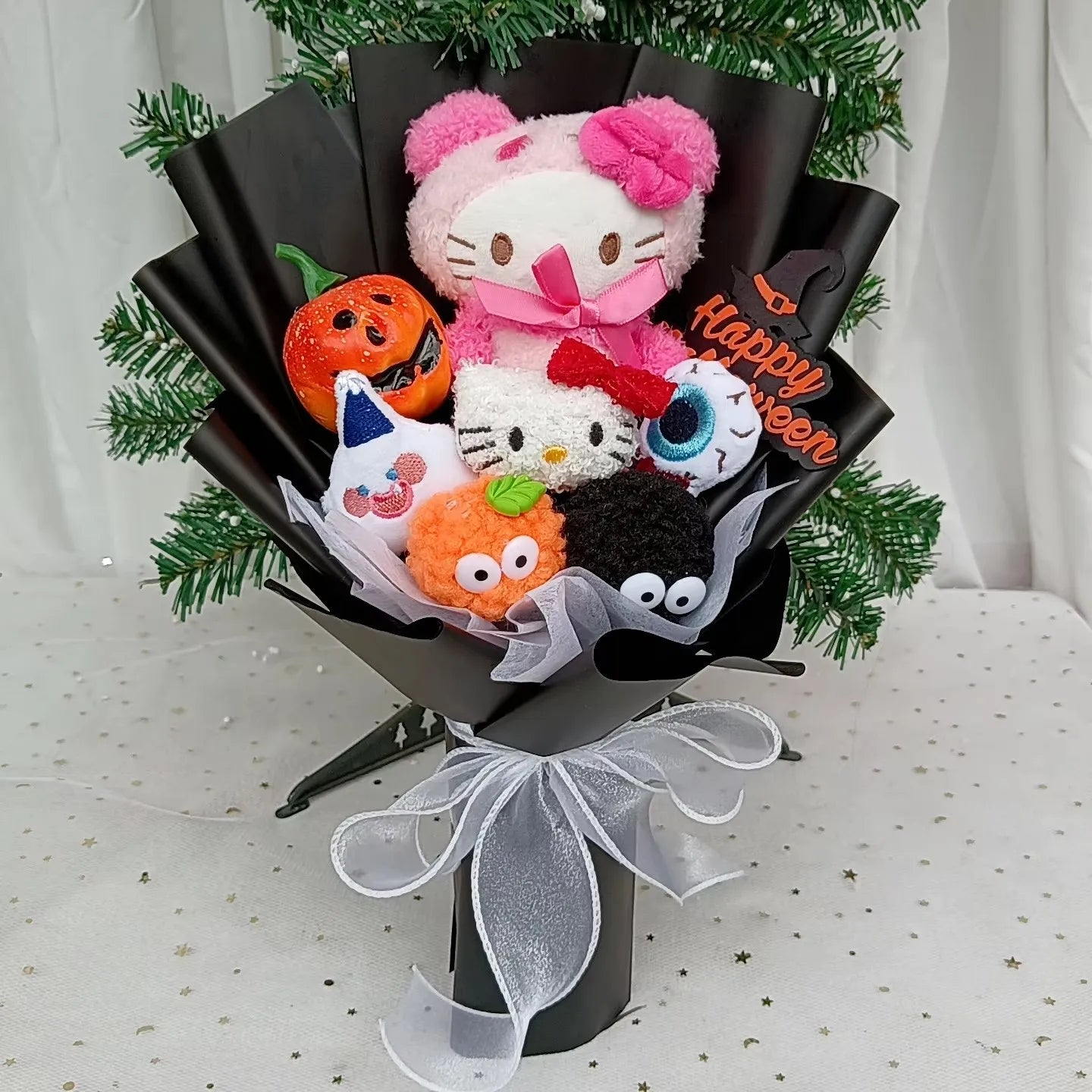 Hello Kitty Plush Rose Bouquet — Kawaii Gift Collection