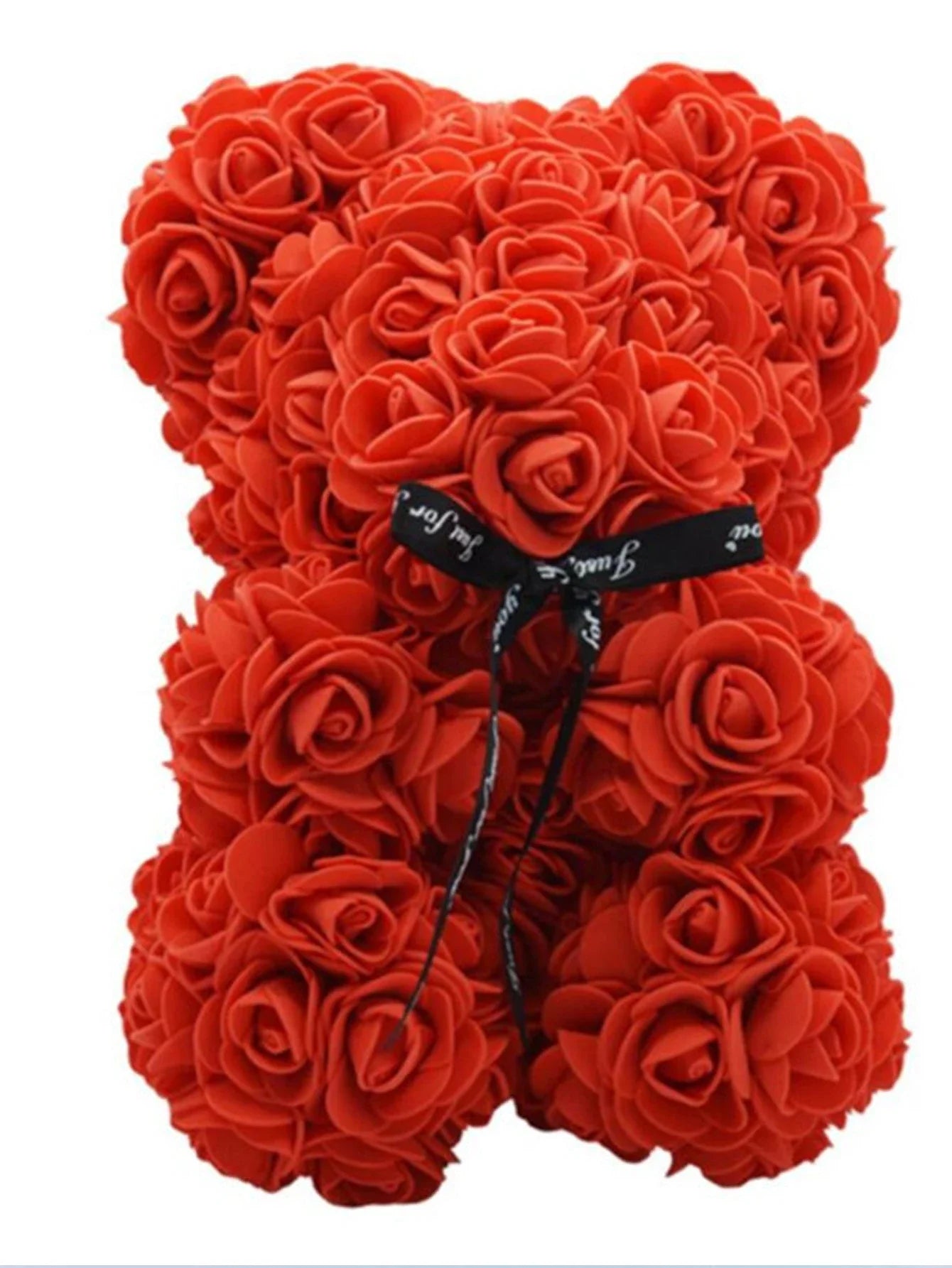 Noir Rose Bear — Eternal Bloom Keepsake