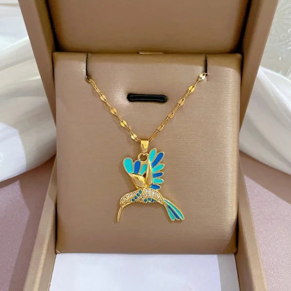 Lumière Charm Necklace — Crystal Pendant Collection