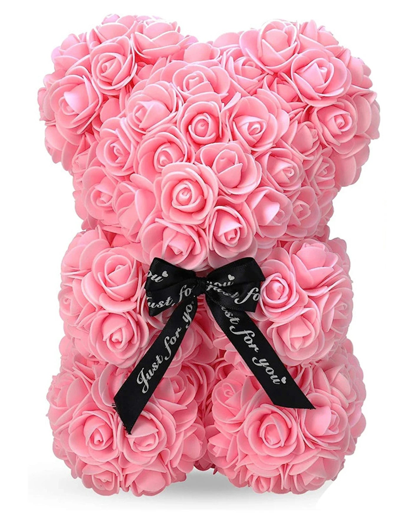 Noir Rose Bear — Eternal Bloom Keepsake