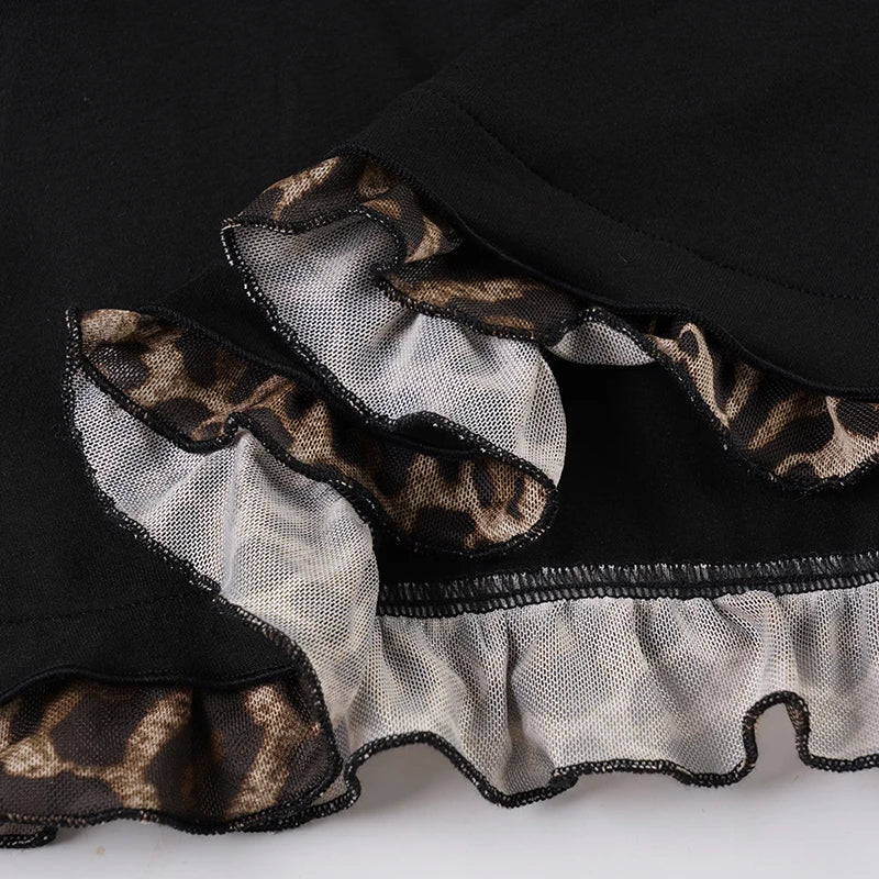 Vintage 90s Leopard Crop Camisole