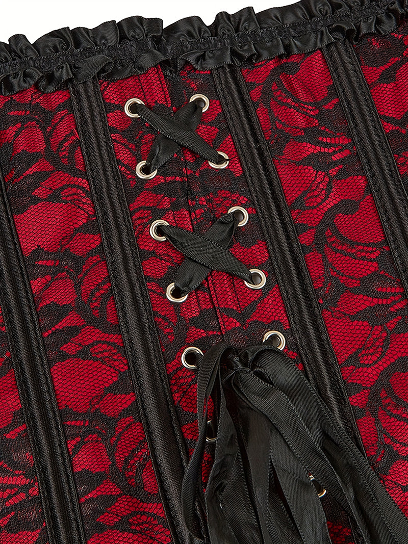 Noir Overbust Corset Top