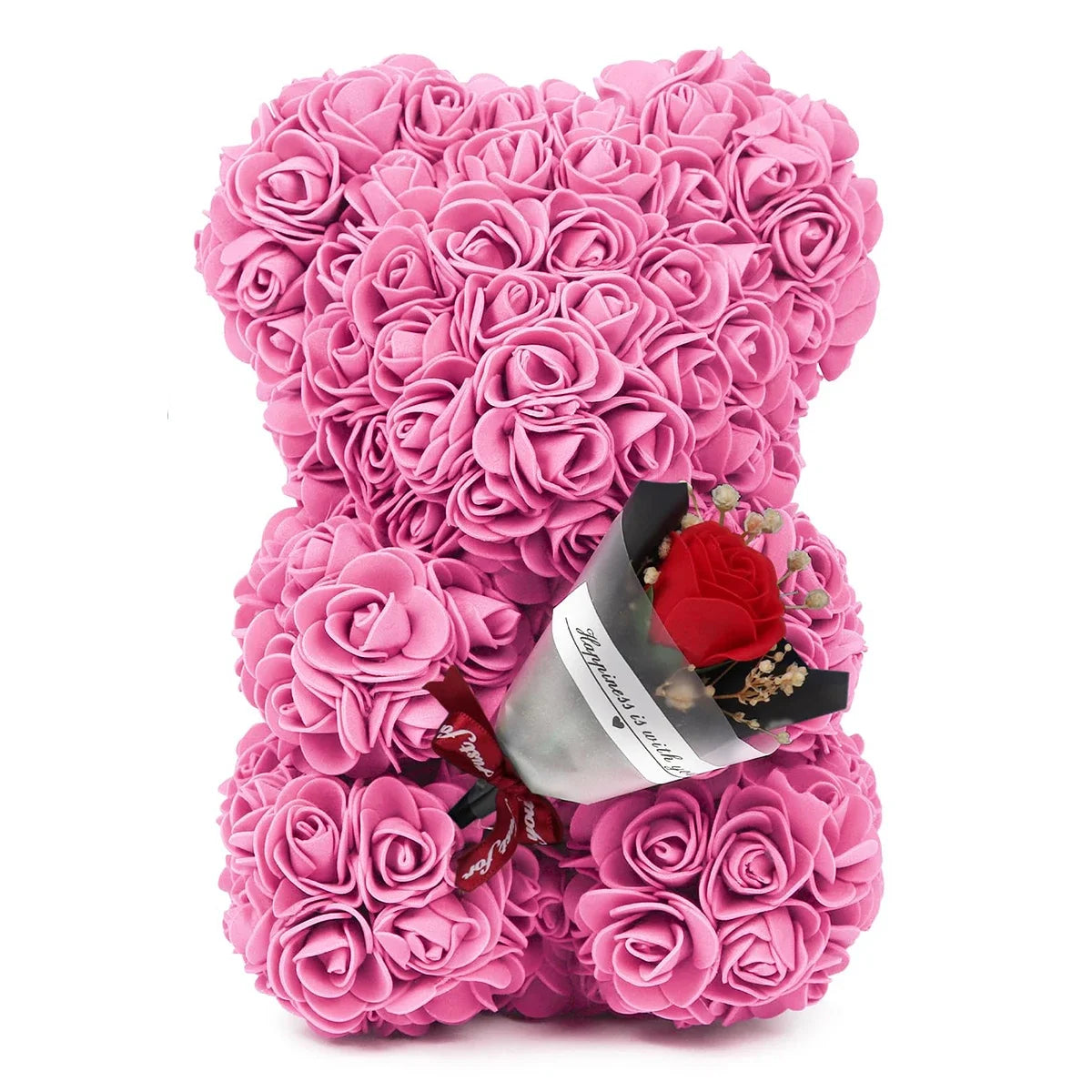Noir Rose Bear — Eternal Bloom Keepsake