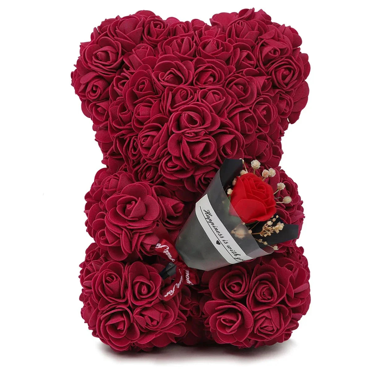 Noir Rose Bear — Eternal Bloom Keepsake